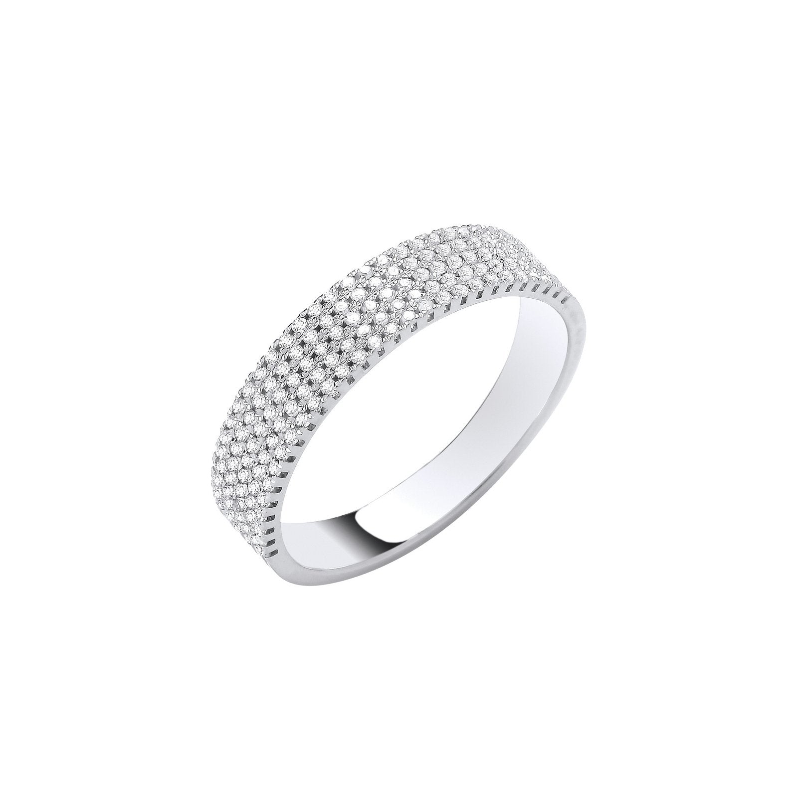 9ct White Gold 0.33ctw Ring - Fine Ring - Certified Authentic - Swiss Made - UK Stock – Luxury Jewellery by Imperial T
