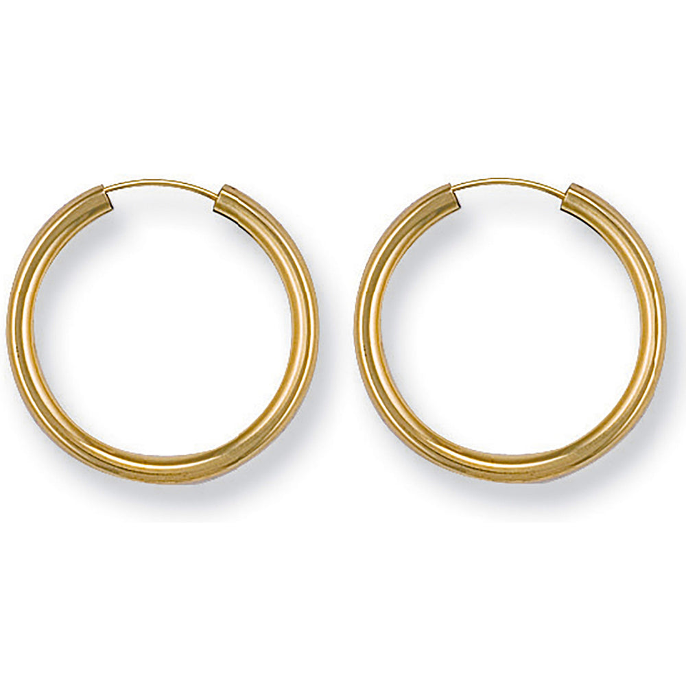 Yellow Gold 20mm Sleepers