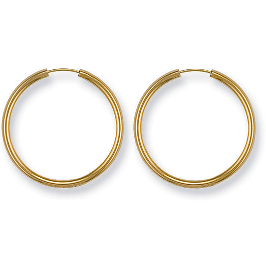 Yellow Gold 27mm Sleepers