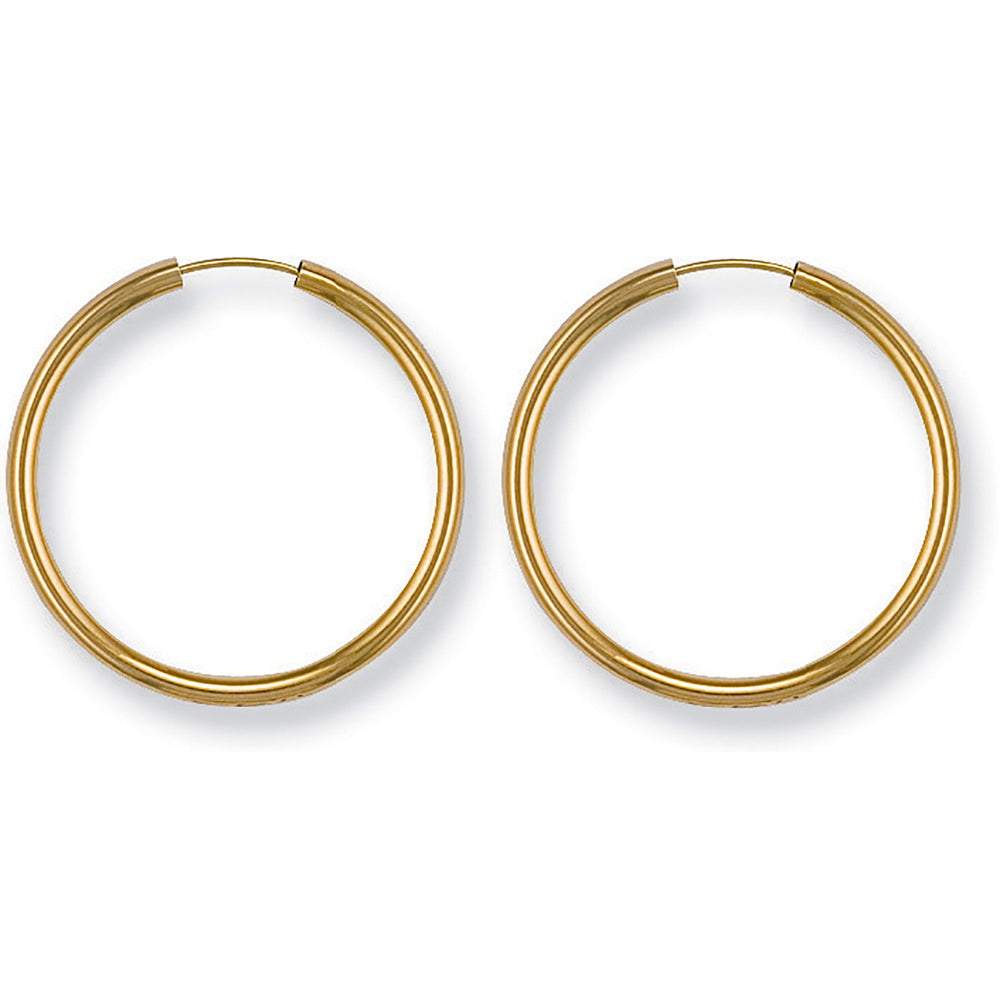 Yellow Gold 27mm Sleepers