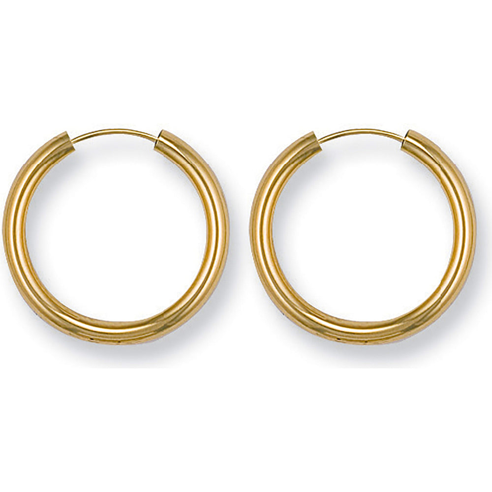 Yellow Gold 23mm Sleepers