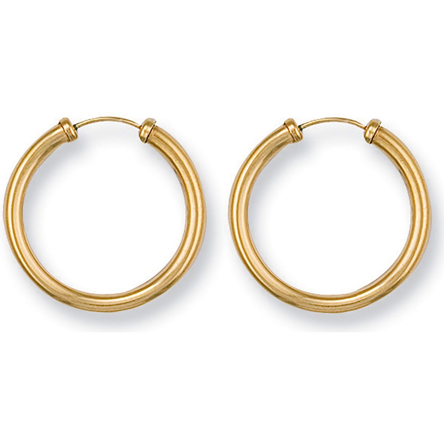 Yellow Gold 23mm Caped Sleepers