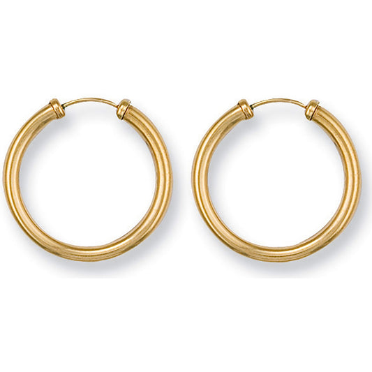 Yellow Gold 23mm Caped Sleepers