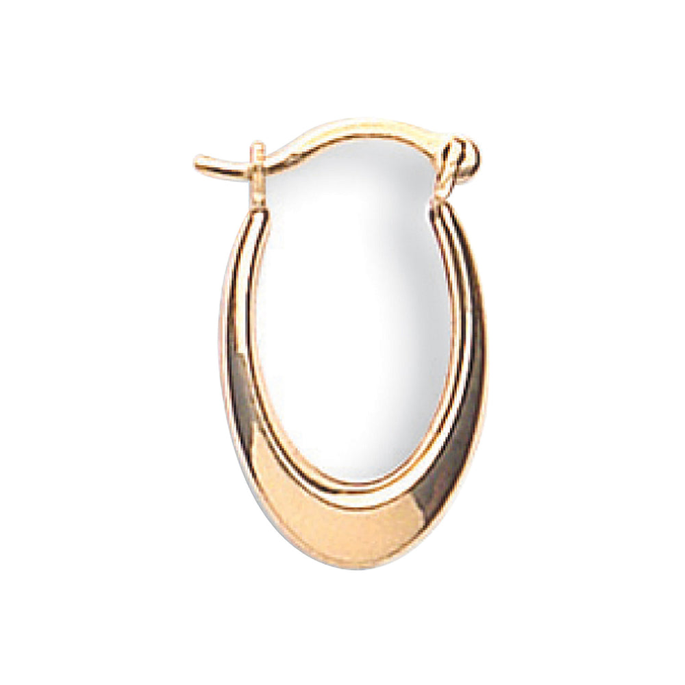 Yellow Gold Fancy Creoles – product view