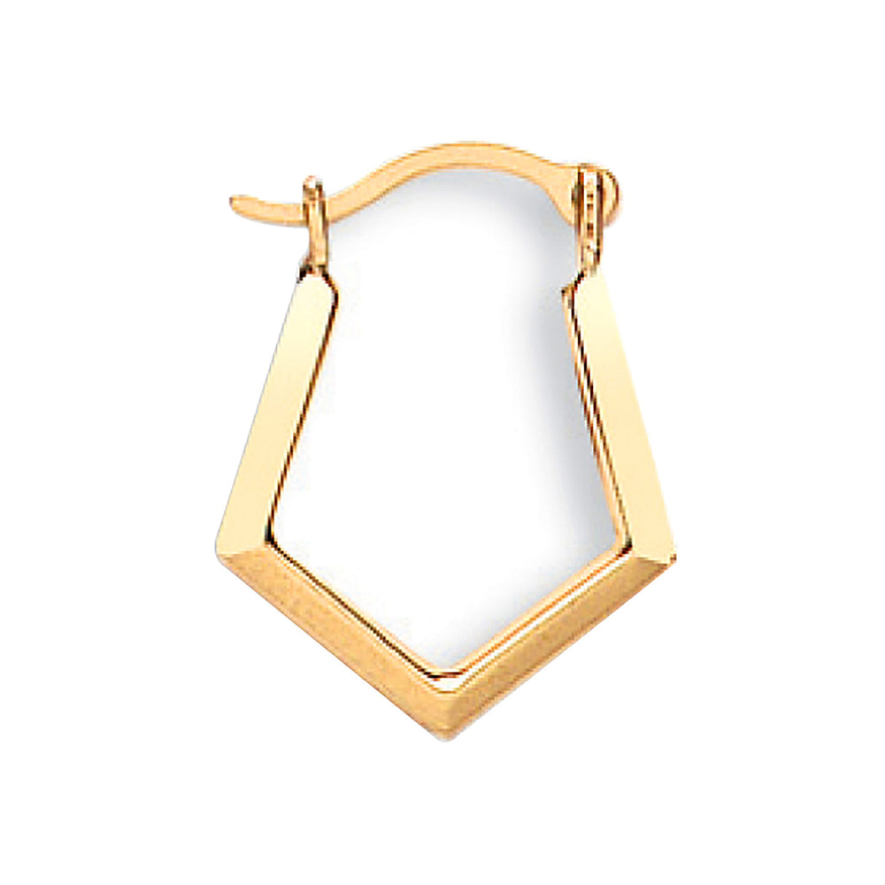 Yellow Gold Fancy Creoles
