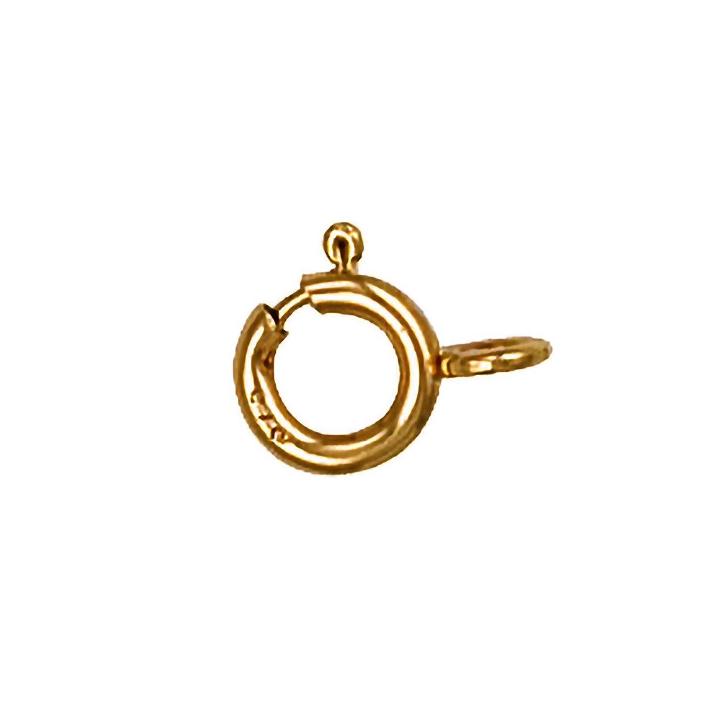 Yellow Gold 6mm Open Bolt Ring (pack Of 6)