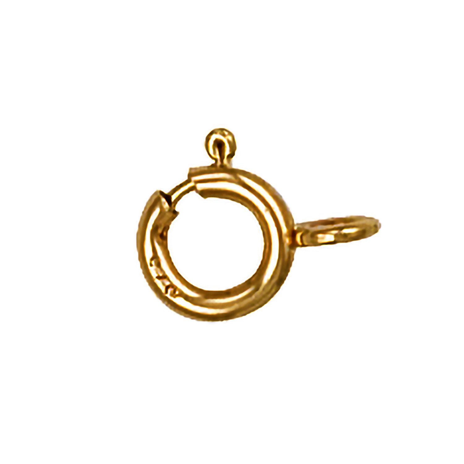 Yellow Gold 6mm Closed Bolt Ring (Pack of 6) - Fine Ring - Certified Authentic - Swiss Made – Luxury Jewellery by Impe