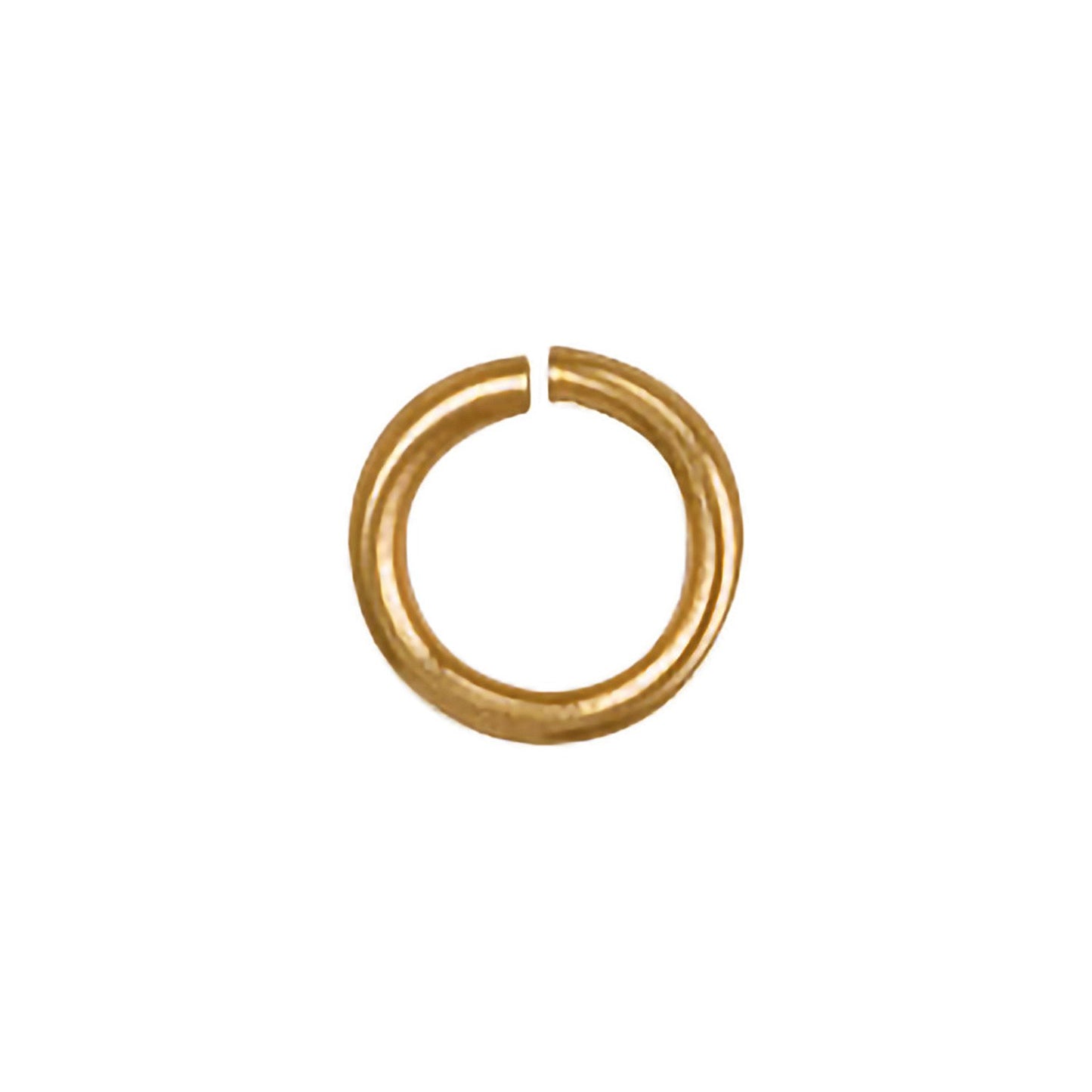 Yellow Gold 4mm Jump Ring (Pack of 6) - Fine Ring - Certified Authentic - Swiss Made – Luxury Jewellery by Imperial Ti