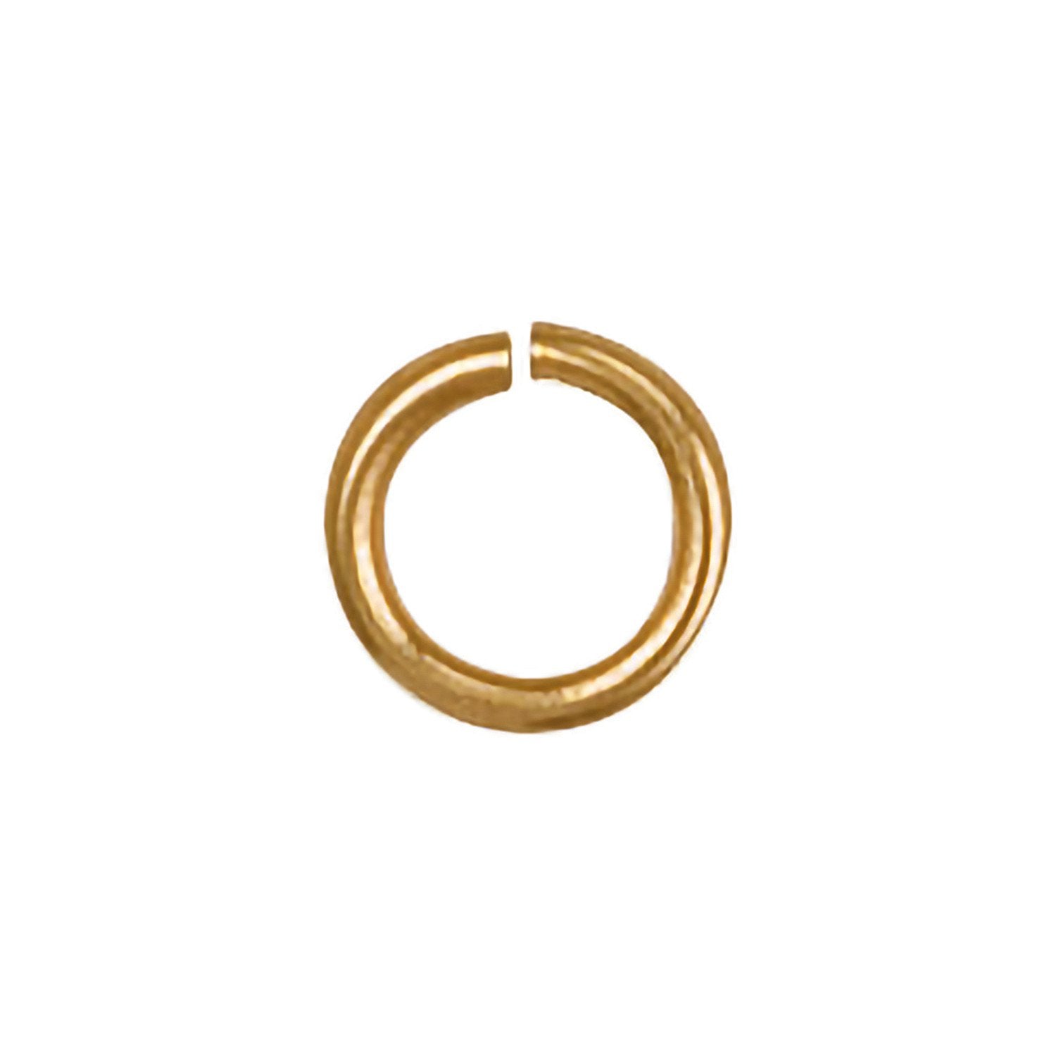 Yellow Gold 5mm Jump Ring (Pack of 6) - Fine Ring - Certified Authentic - Swiss Made – Luxury Jewellery by Imperial Ti
