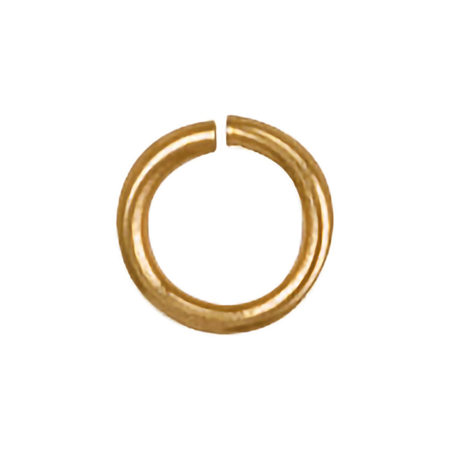 Yellow Gold 8mm Jump Ring (Pack of 6) - Fine Ring - Certified Authentic - Swiss Made – Luxury Jewellery by Imperial Ti