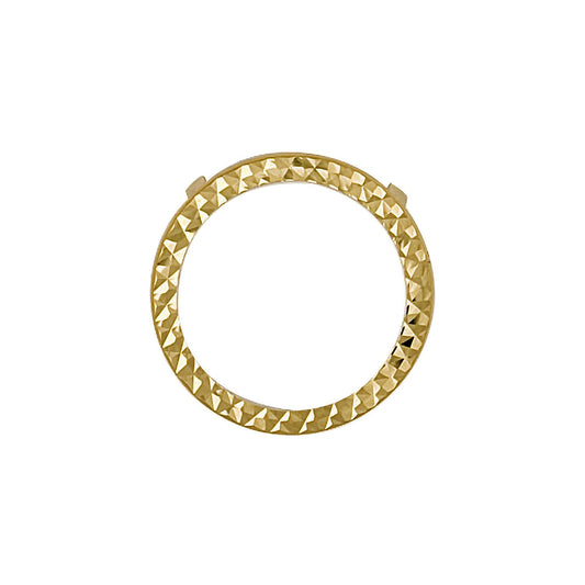 Yellow Gold Half Bezel