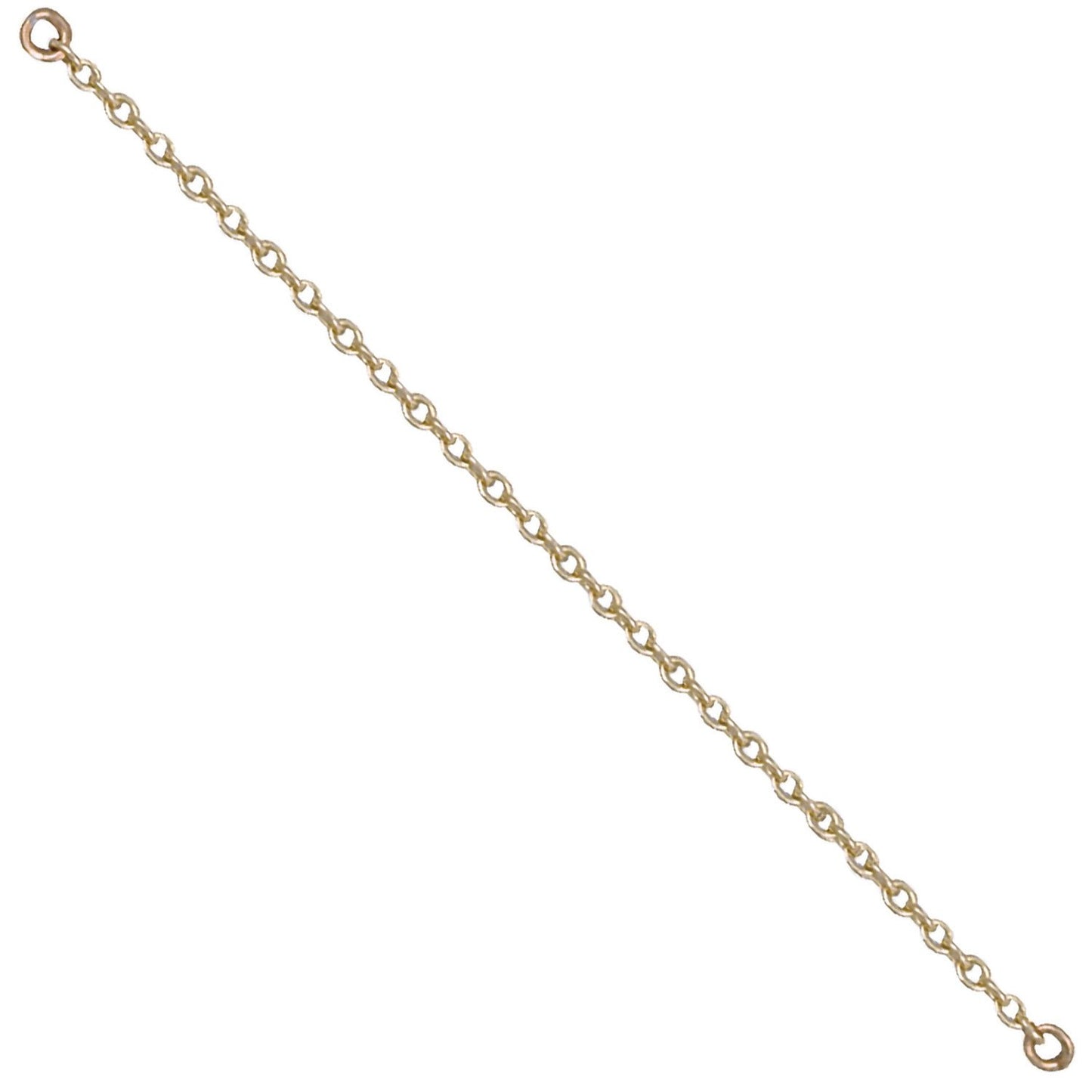 Yellow Gold 1.7mm Safety Chain (pack Of 3)
