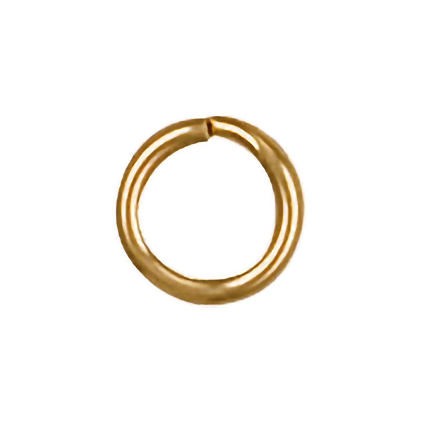 Yellow Gold 7mm Split Ring (Pack of 6) - Fine Ring - Certified Authentic - Swiss Made – Luxury Jewellery by Imperial T