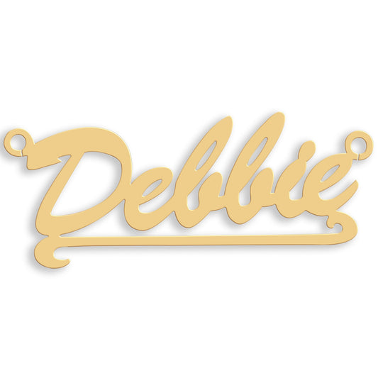 9ct Gold Script Scroll Nameplate - luxury watches London - Kensington  jeweller | Imperial Time UK Ltd, Kensington