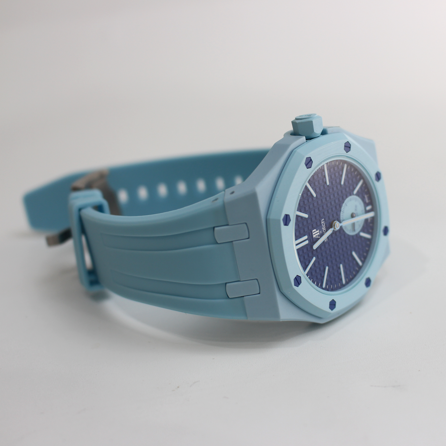 AP Swatch Royal Pop LÀN BA Bio-ceramic Pocket Watch SSX03L100N Audemars Piguet Collaboration New Unworn