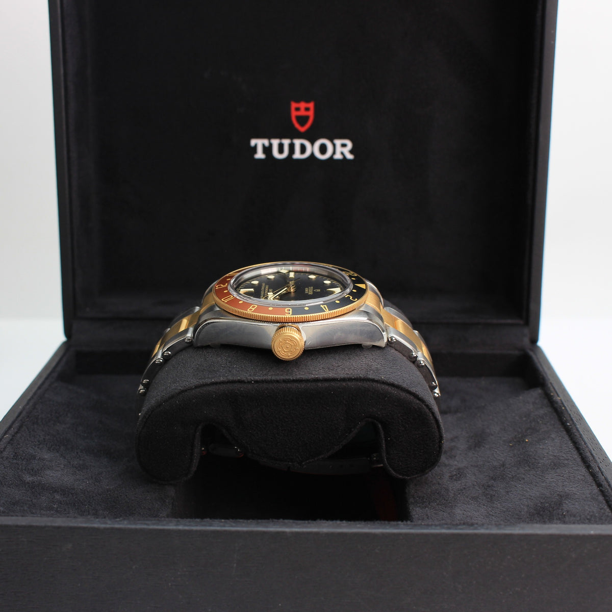 Tudor Black Bay GMT S&G reference 79833MN steel and gold watch