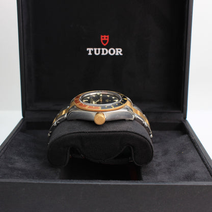 Tudor Black Bay GMT S&G reference 79833MN steel and gold watch