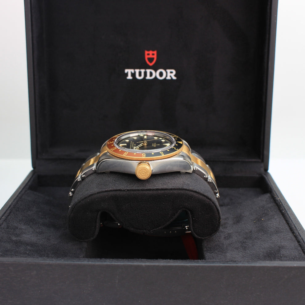 Tudor Black Bay GMT S&G 79833MN black dial 41mm watch