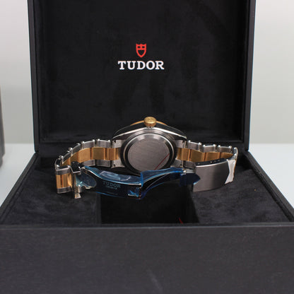 Tudor 79833MN Black Bay GMT S&G black dial and two-tone bracelet