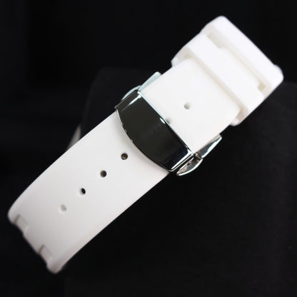 Swatch x Audemars Piguet Otto Rosso metal conversion case and rubber strap, SSX03R100N