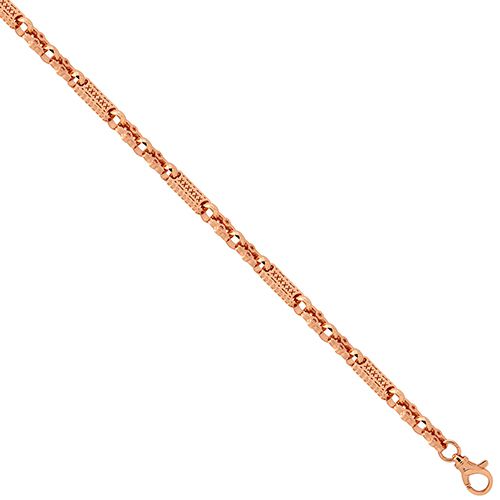 9ct Rose Gold Stars & Bars Necklace – Imperial Time