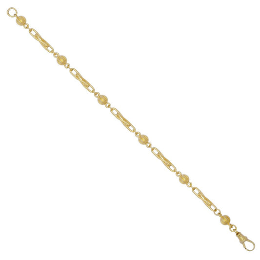 9ct Yellow Ball & Twist Bracelet – Imperial Time