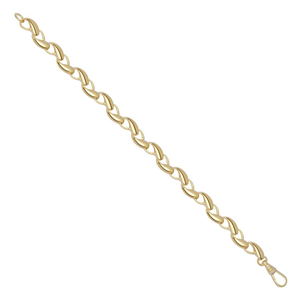 9ct Yellow Waves Bracelet – Imperial Time