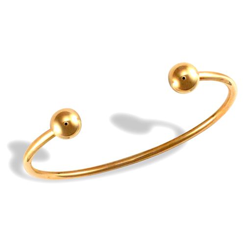 9ct Yellow Gold Torque Bangle – Imperial Time