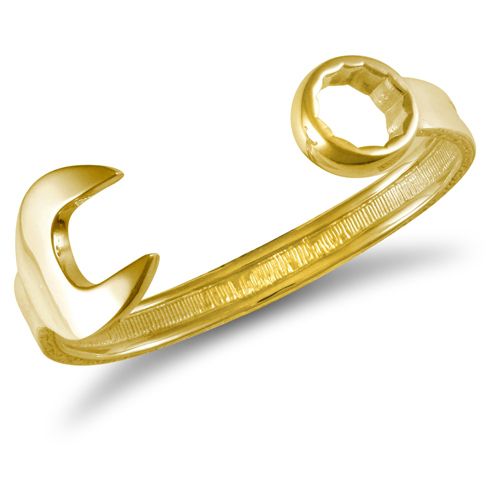 9ct Yellow Spanner Bangle – Imperial Time
