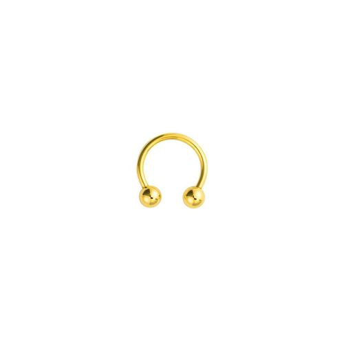 9ct Yellow 11mm Circular Barbell (Eyebrow & Nipple) – Imperial Time