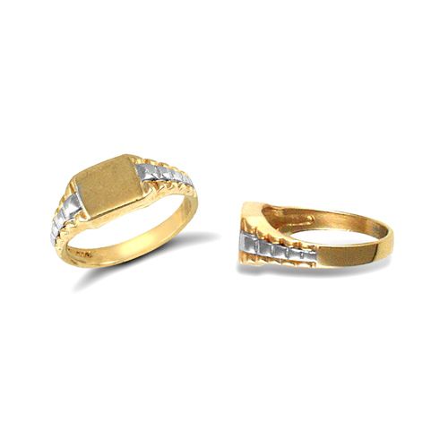9ct Yellow Gold Children's Signet Ring – Imperial Time