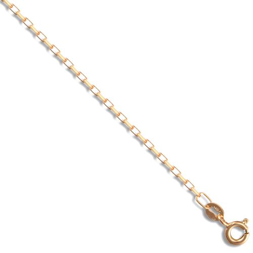 9ct Yellow Gold Italian Diamond Cut Belcher 1.7mm Gauge Pendant Chain – Imperial Time