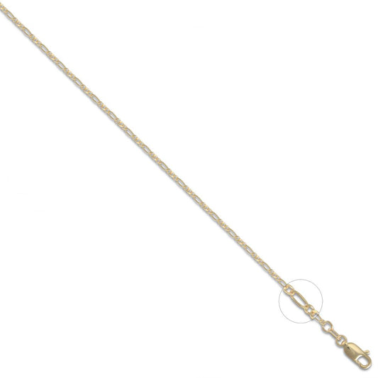 9ct Yellow Gold Figaro Chain – Imperial Time
