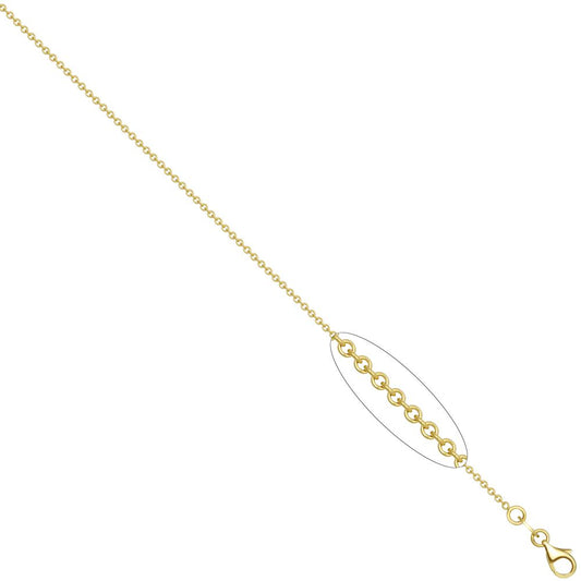 18ct Yellow Gold Rolo Chain 1.5mm Gauge Pendant Chain – Imperial Time
