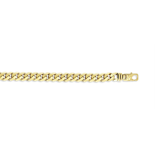 9ct Yellow Gold 11.0mm Traditional Curb Bracelet – Imperial Time