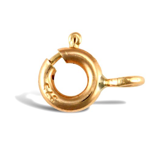 9ct Yellow Gold Open Bolt Ring – Imperial Time