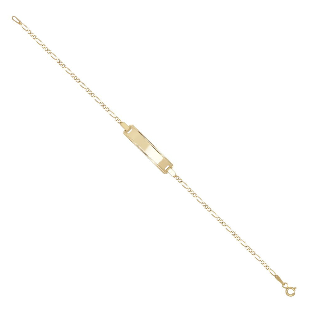 9ct Figaro ID Bracelet – Imperial Time