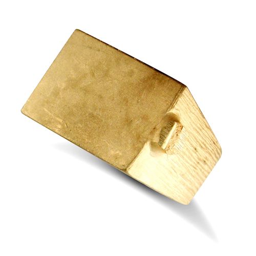 9ct Yellow Gold Initial Blank Ring – Imperial Time