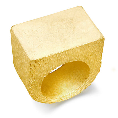 9ct Yellow Gold Initial Blank Ring – Imperial Time