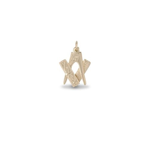 9ct Yellow Gold Masonic Pendant – Imperial Time