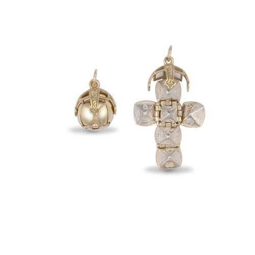 9ct Yellow Gold Masonic Ball - Silver interior – Imperial Time