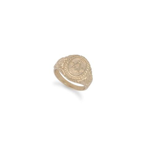 9ct Yellow Gold Masonic Ring – Imperial Time