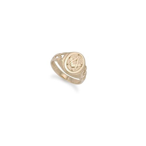 9ct Yellow Gold Masonic Ring – Imperial Time