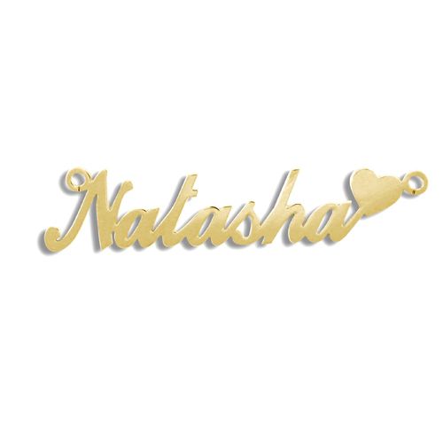9ct Yellow Gold Personalised Nameplate – Imperial Time