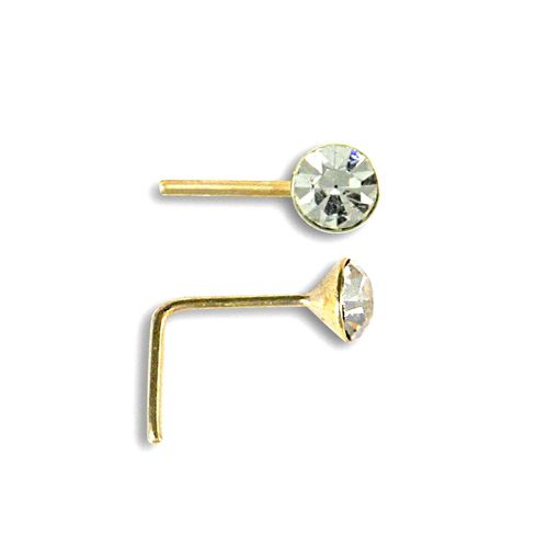9ct Yellow Gold Nose Stud – Imperial Time
