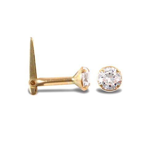 9ct Yellow Gold Nose Stud – Imperial Time
