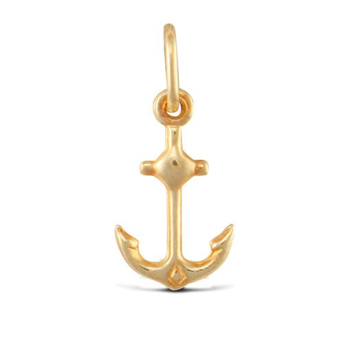 9ct Yellow Gold Anchor Charm – Imperial Time