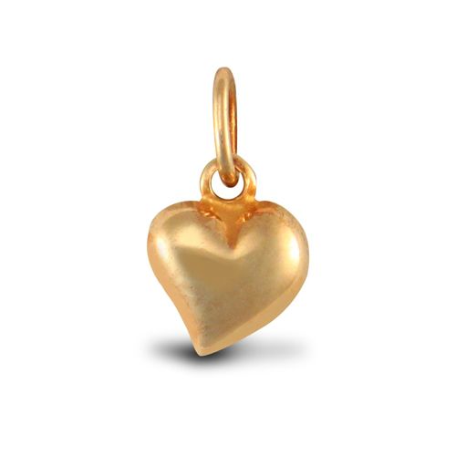 9ct Yellow Gold Heart Charm – Imperial Time