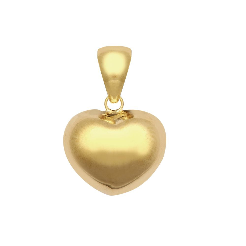 9ct Yellow Polished Heart Charm – Imperial Time