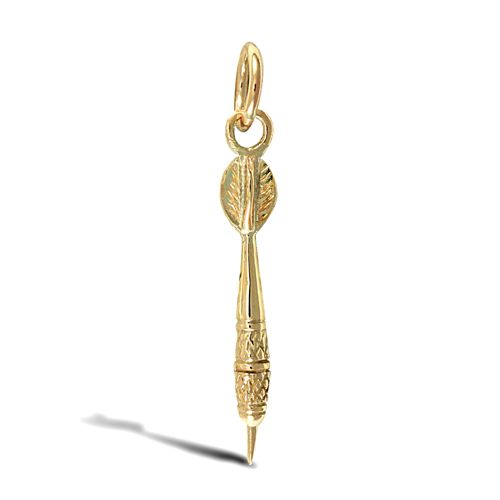 9ct Yellow Gold Dart Pendant – Imperial Time
